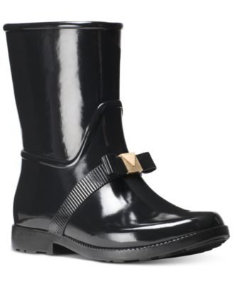 michael kors rain boots at macy's