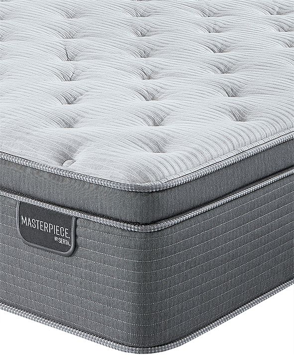 Serta CLOSEOUT! Masterpiece William 17'' Luxury Firm Euro Pillow Top