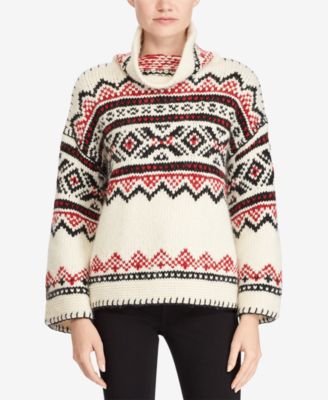 ralph lauren funnel neck sweater