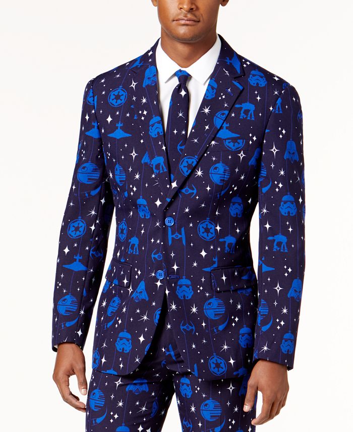 OppoSuits Men's Slim-Fit Starry Side Star Wars Suit and Tie & Reviews ...