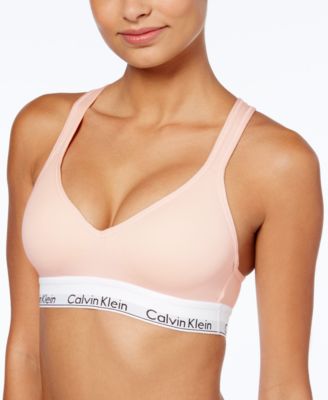 calvin klein padded sports bra