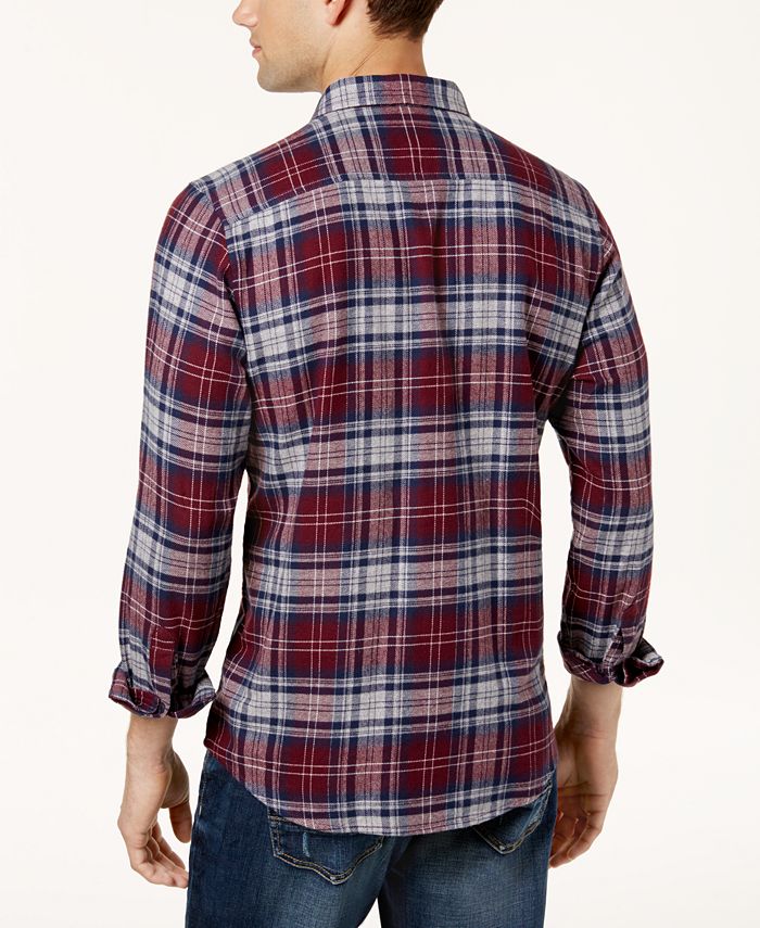 American Rag Men's Fallon Plaid Flannel Shirt, Created for Macy's