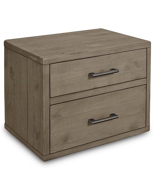 Furniture Brandon Usb Power Outlet Nightstand Created For Macy S Reviews Furniture Macy S