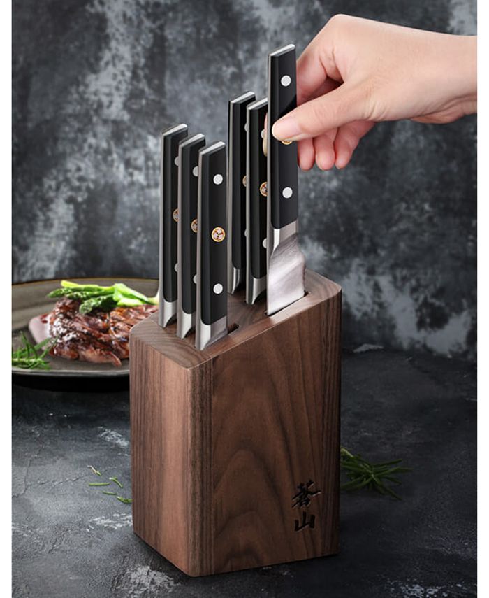 Cangshan TC Series 6Pc. Steak Knife Set & Walnut Block & Reviews