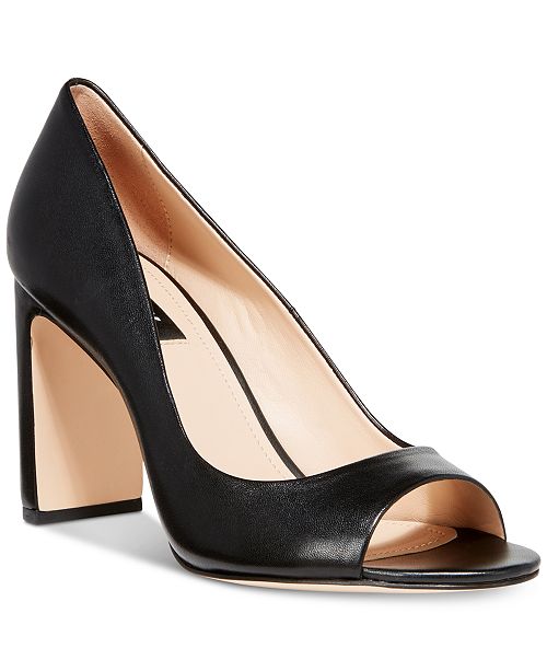 Dkny Jade Peep Toe Pumps Created For Macy S Reviews Pumps Shoes Macy S
