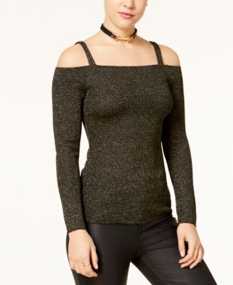 macy's off the shoulder sweater