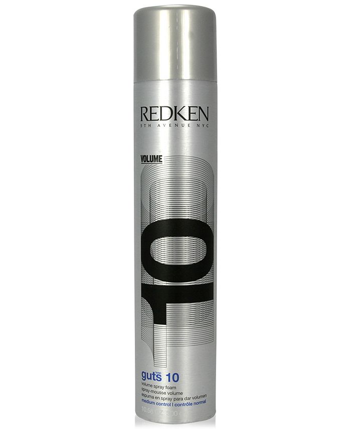Redken Guts 10 Volume Spray Foam 10 5 Oz From Purebeauty Salon Spa Reviews Hair Care Bed Bath Macy S