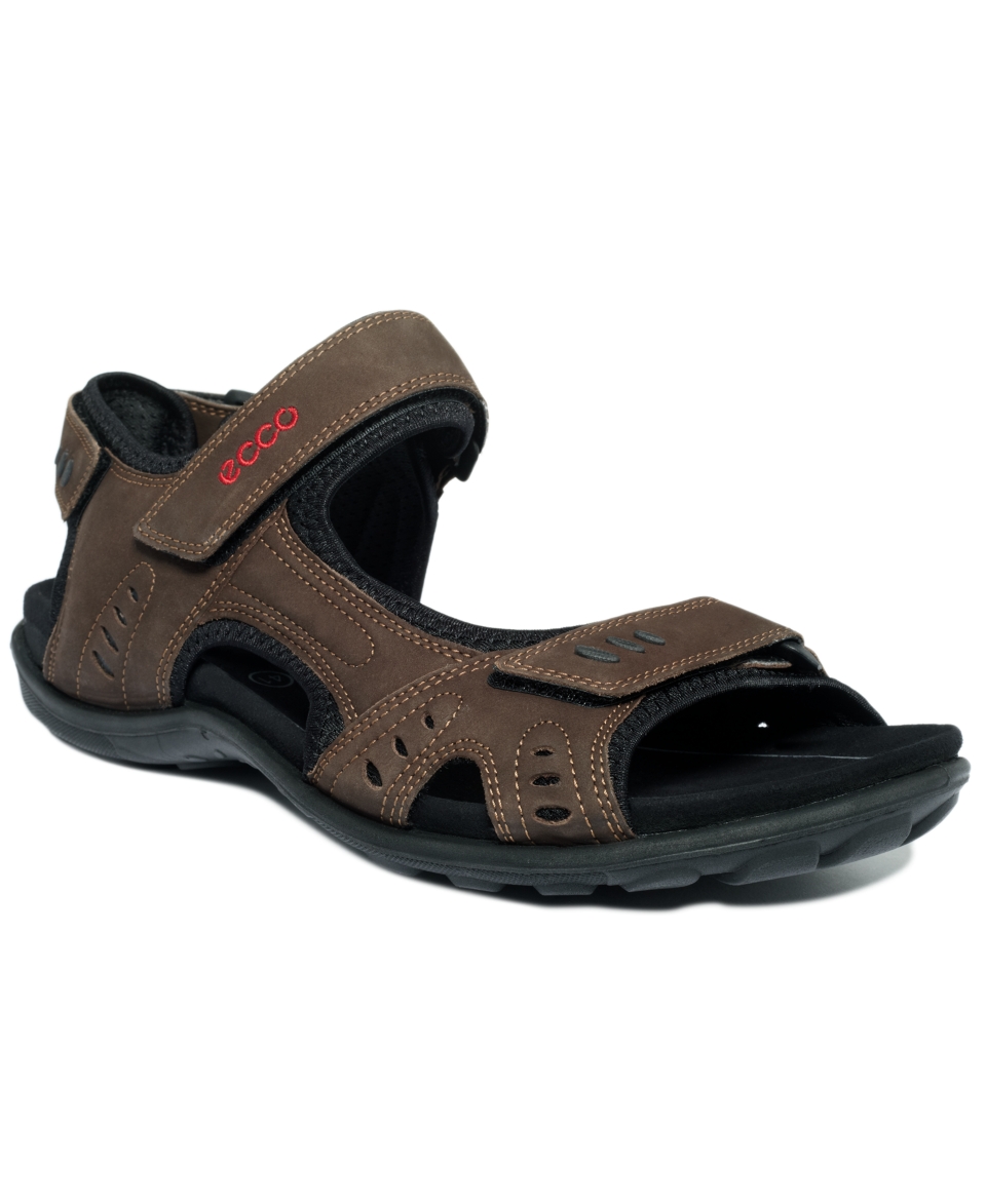 Ecco Shoes, All Terrain Lite Strap Sandals   Mens Shoes