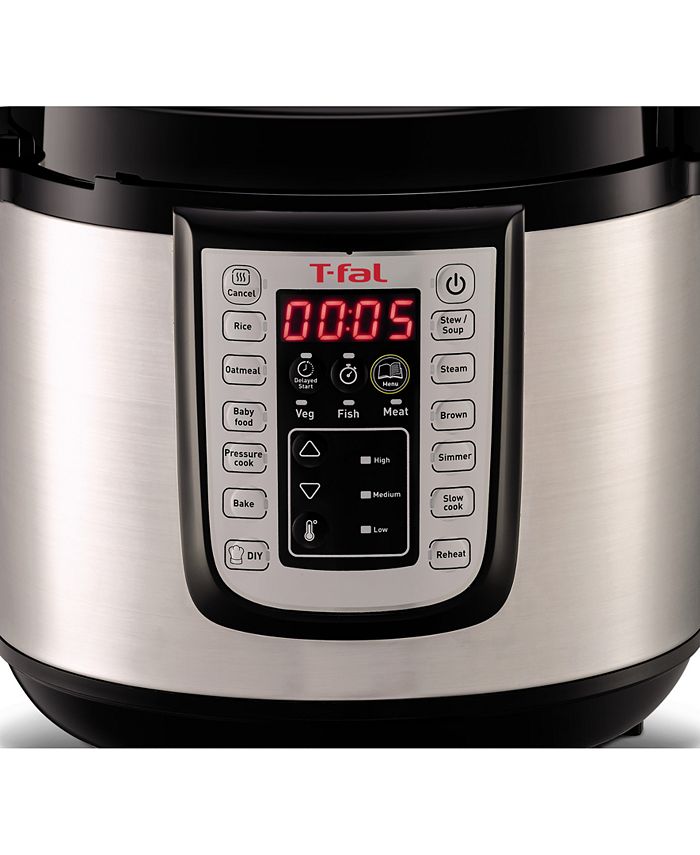 TFal CY505E51 6Qt. Electric Pressure Cooker & Reviews Small