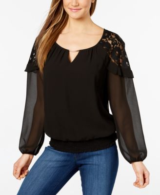 macys thalia tops