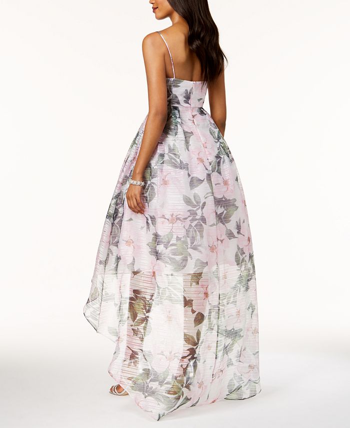 betsy and adam high low gown