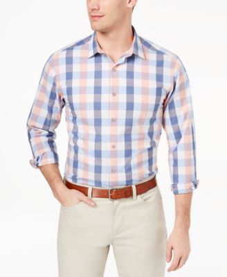 large slim fit dress shirt