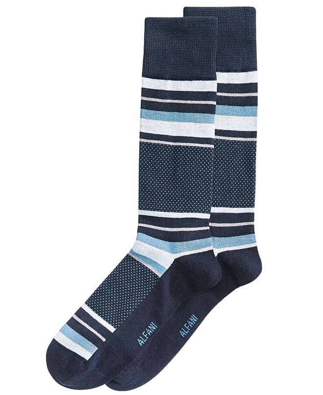 Alfani Men's Colorblocked Dress Socks, Created for Macy's & Reviews