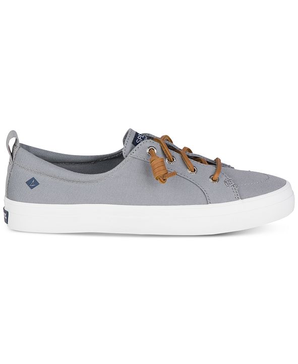 Sperry Women's Crest Vibe Memory-Foam Lace-Up Fashion Sneakers & Reviews - Athletic Shoes 