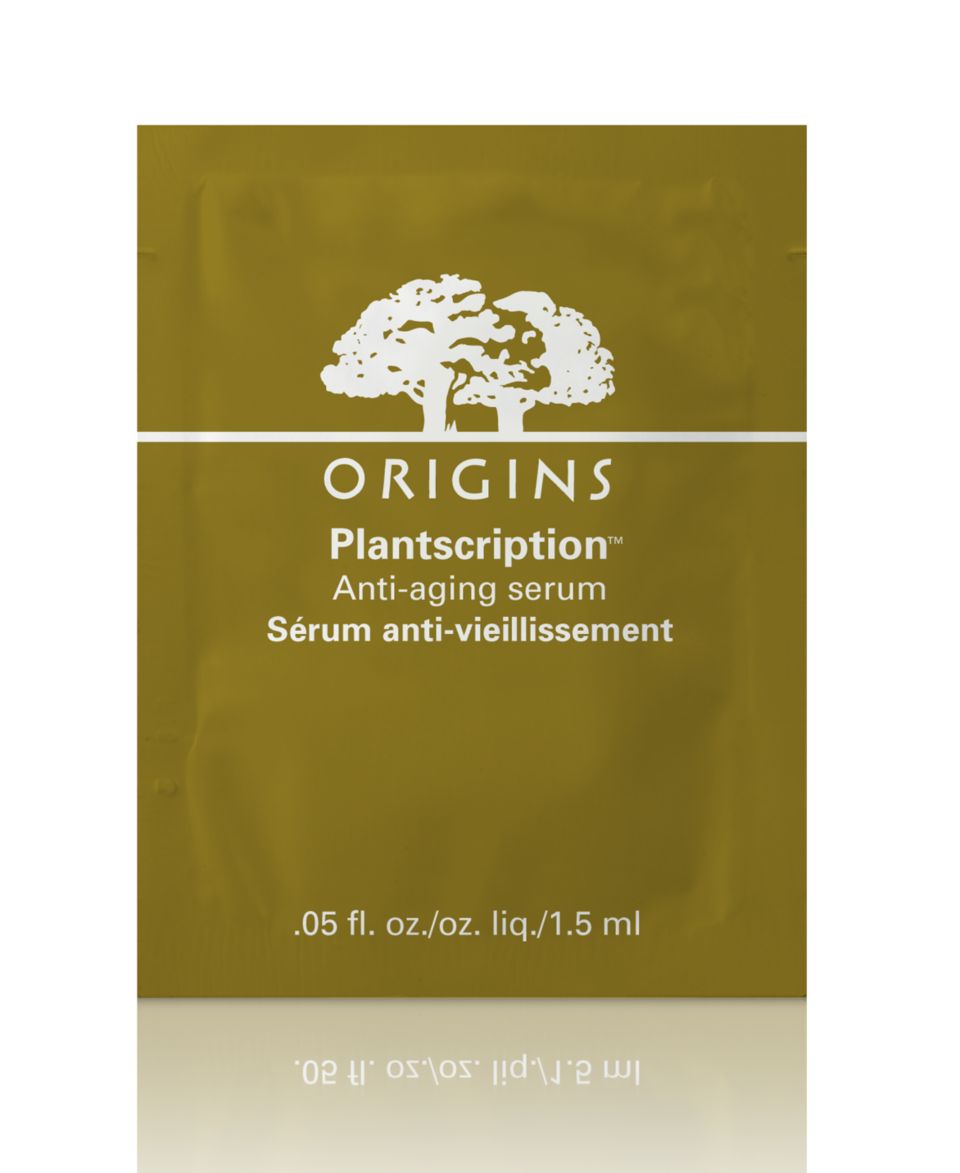 FREE Origins Plantscription Anti Aging Serum Sample with any Beauty