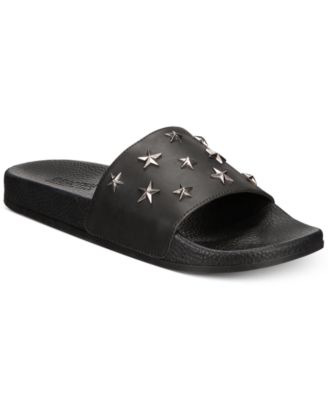 Star-Studded Slide Sandals 