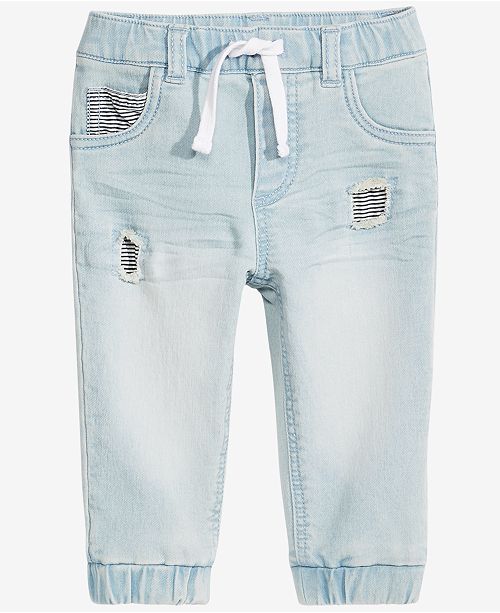 first impressions denim jogger pants baby boys created for macy s reviews jeans kids macy s first impressions denim jogger pants