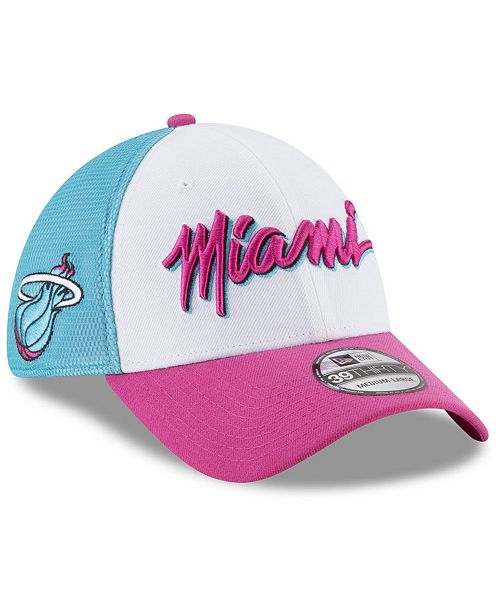 New Era Miami Heat City Series 39thirty Cap Reviews Sports Fan Shop By Lids Men Macy S