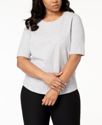 eileen fisher white tee shirt