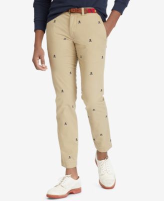 Stretch Straight-Fit Chino Pants 