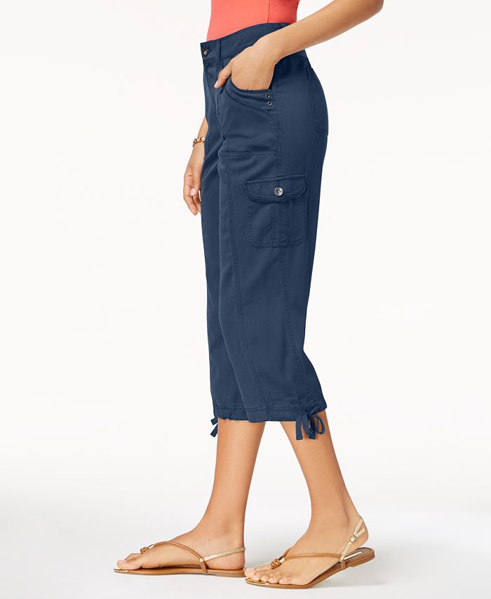 Style & Co Cropped Cargo Pants, Created for Macy's & Reviews Pants