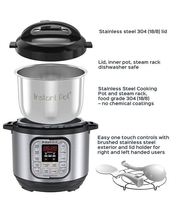 Instant Pot DUO30 7in1 Programmable Pressure Cooker 3Qt. & Reviews Small Appliances