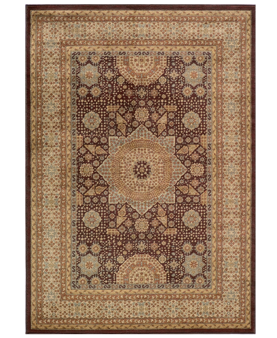 Momeni Area Rug, Belmont BE 03 Brown 7 10 X 9 10   Rugs