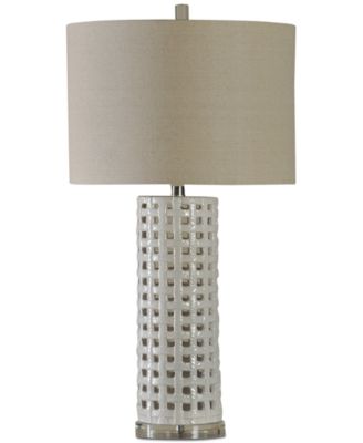 basket weave floor lamp
