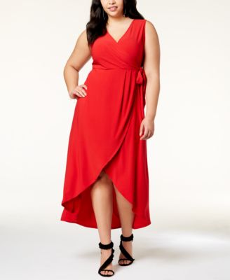 macy's inc plus size maxi dresses