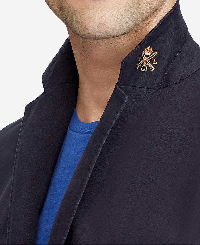 polo ralph lauren men's stretch chino sport coat