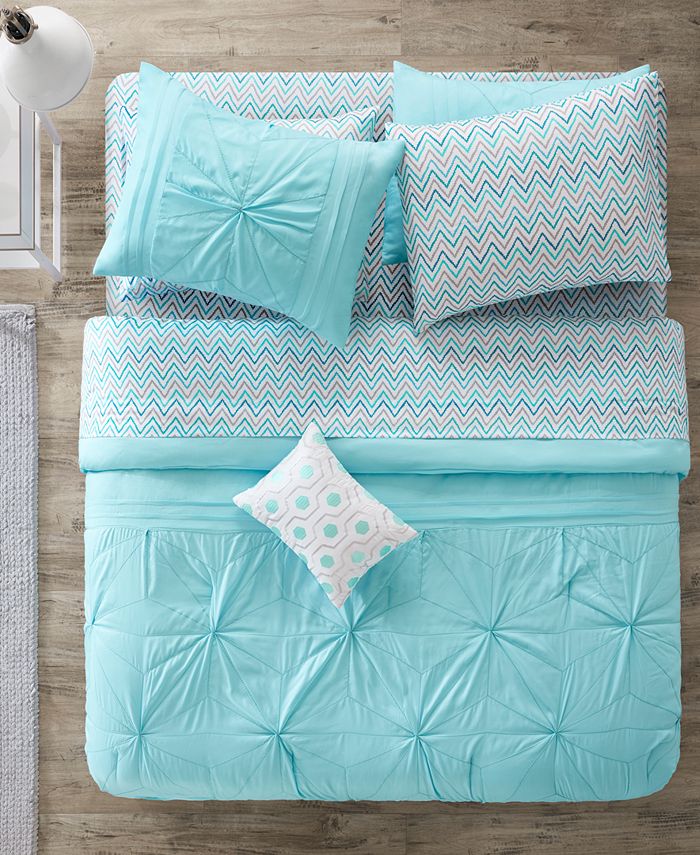 Intelligent Design Toren 7-Pc. Twin Comforter Set ...