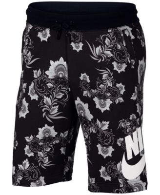 nike floral shorts mens