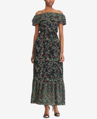 ralph lauren floral maxi dress