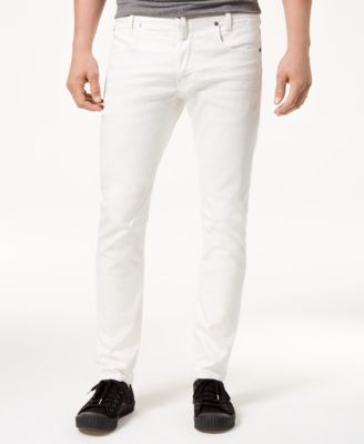 g star raw white jeans