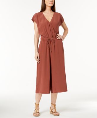 eileen fisher crepe jumpsuit