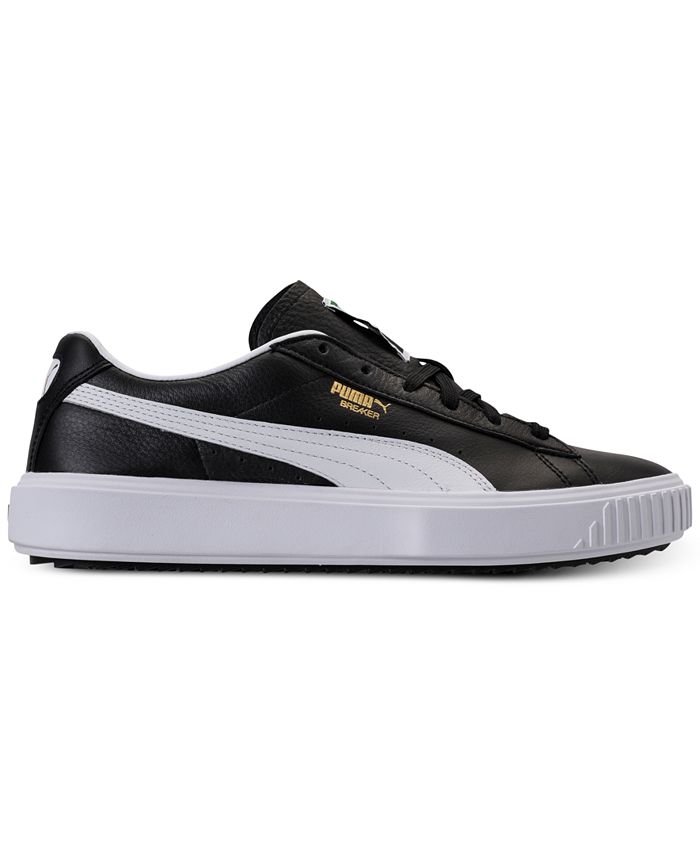 Puma Men's Breaker Leather Casual Sneakers from Finish Line & Reviews ...