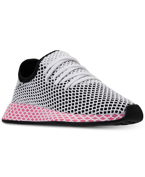 adidas Women's Deerupt Runner Casual Sneakers from Finish ...