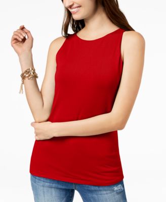 macy's inc sleeveless tops