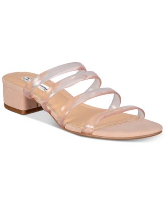 macys block heel sandals