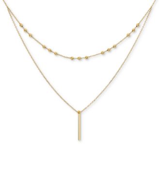 Pendant Necklace in 14k Gold 