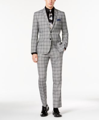 slim fit plaid