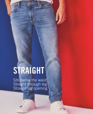 tommy hilfiger straight leg jeans