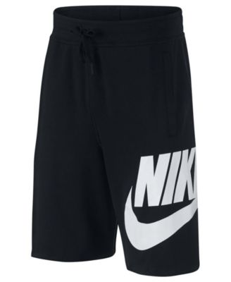 Nike Big Boys Sportswear Cotton Shorts 