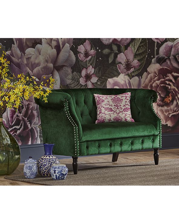 Noble House Murlene 52" Loveseat & Reviews Furniture Macy's