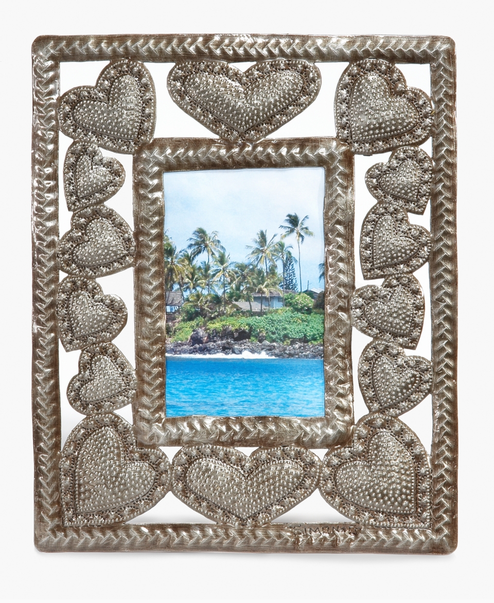 Heart of Haiti Picture Frame, Heart 4 x 6