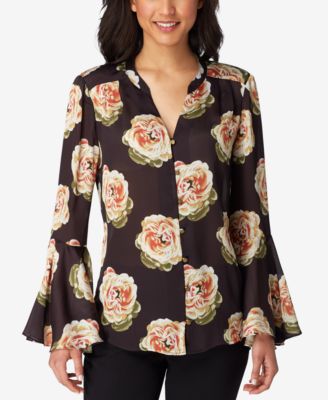 bell sleeve tops macys