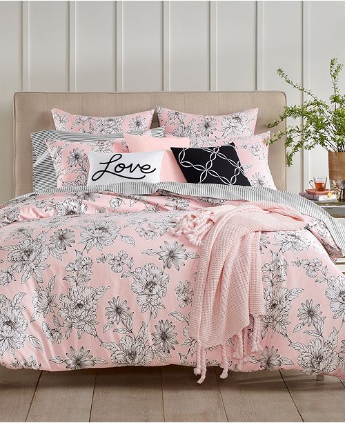 Charter Club Floral 2 Pc Twin Twin Xl Comforter Set Created For Macy S Reviews Comforters Fashion Bed Bath Macy S