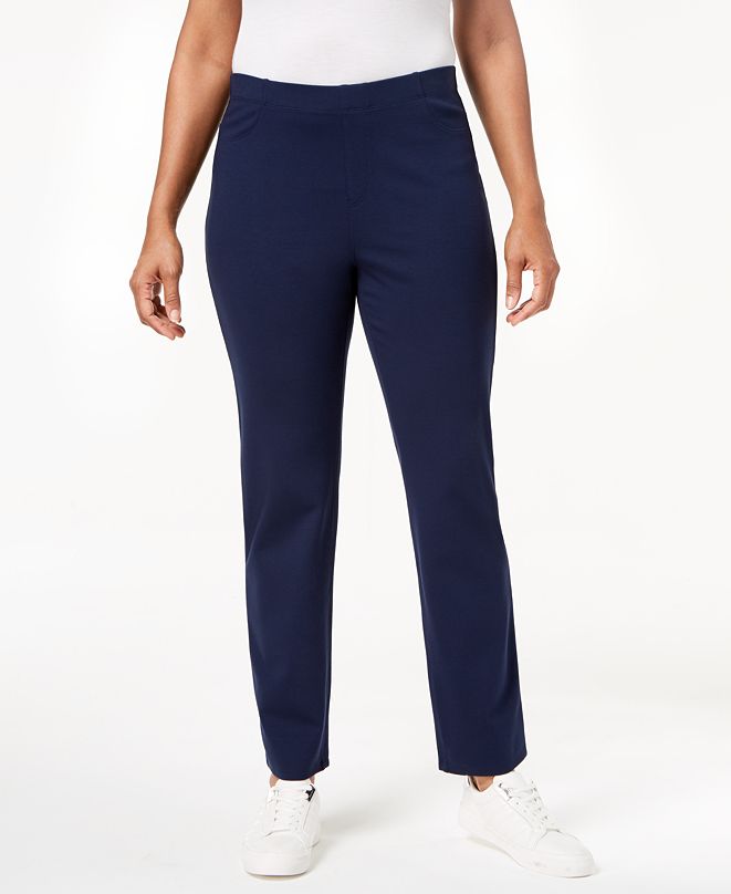 macys karen scott fleece pants