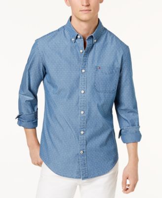 denim oxford shirt