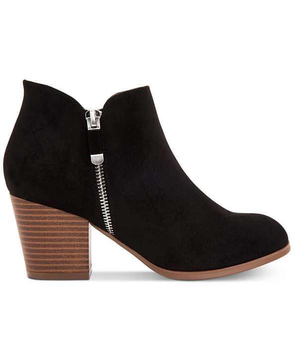 macys olive green booties